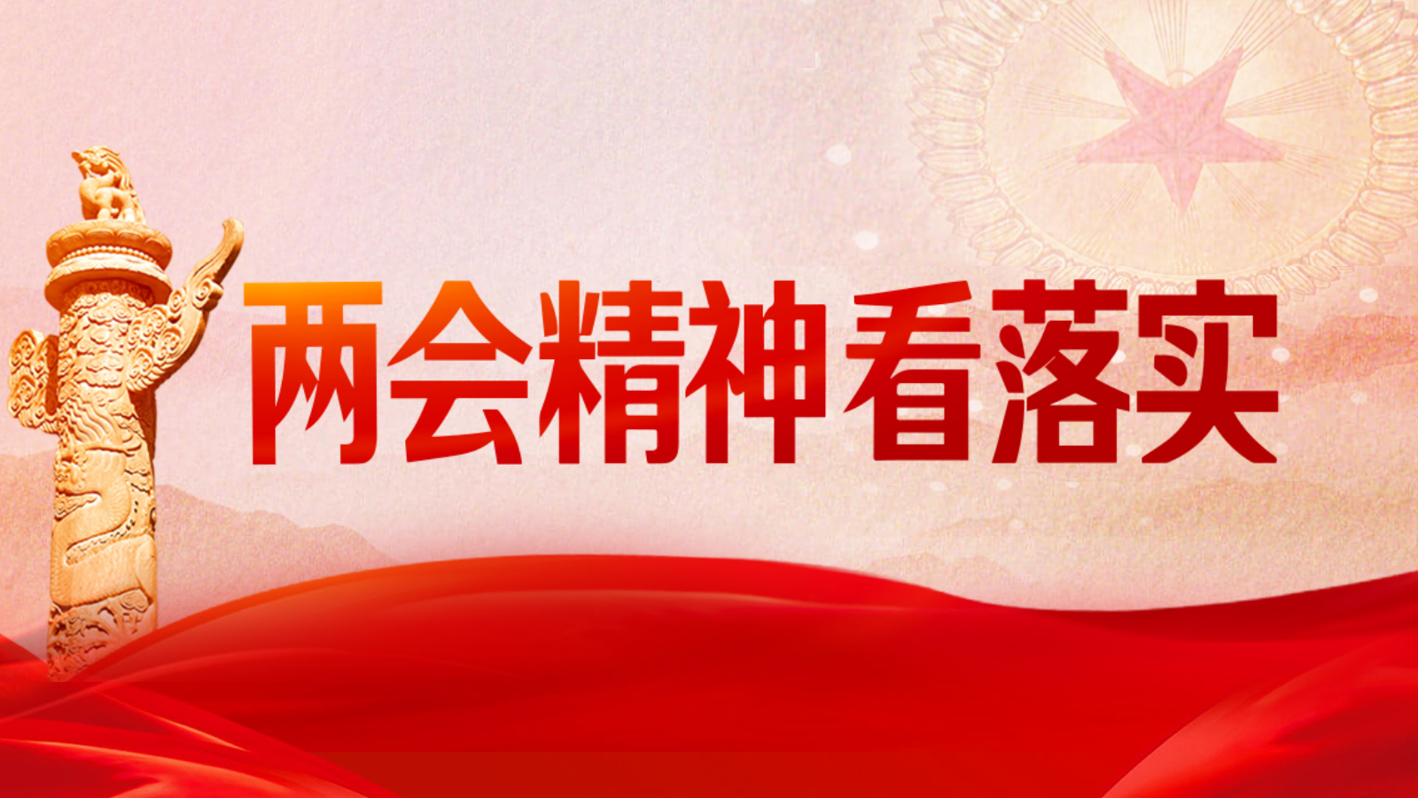 两会精神看落实